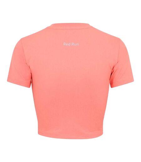 Haut Court Femme Saumon Red Run