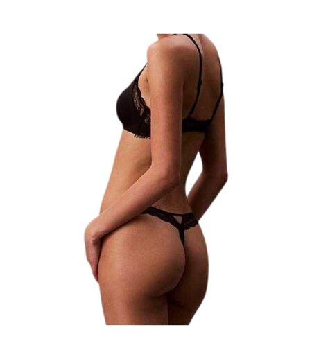 String Motif/style Abstrait Femme Noir Calvin Klein