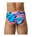 Mens Beachstar Tropical Leaves Swim Briefs Peacoat Speedo-3