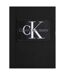 Mens Monogram Badge Hoodie Black Calvin Klein-3