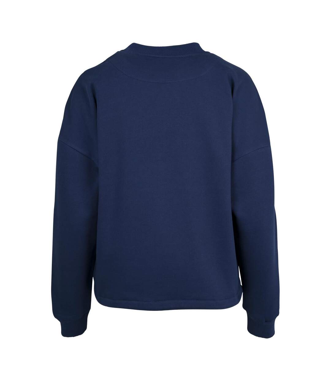 Sweat À Capuche Femme Bleu Marine Clair Build Your Brand-2