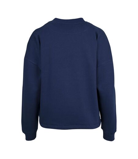 Sweat À Capuche Femme Bleu Marine Clair Build Your Brand