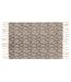 Tapis Déco à Franges Kalinda 60x90cm Noir-1