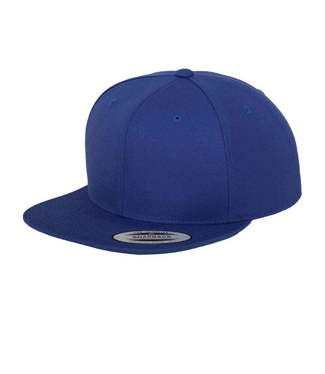 Casquette ajustable classic homme bleu roi Flexfit-1