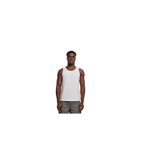 Mens Basic Tank Top Blanc Build Your Brand