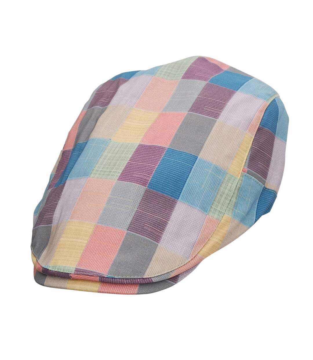 Casquette plate patchwork DIXON-1