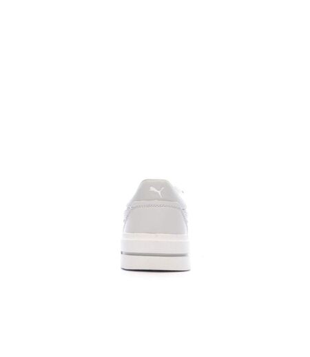 Baskets blanches/grises femme puma cali