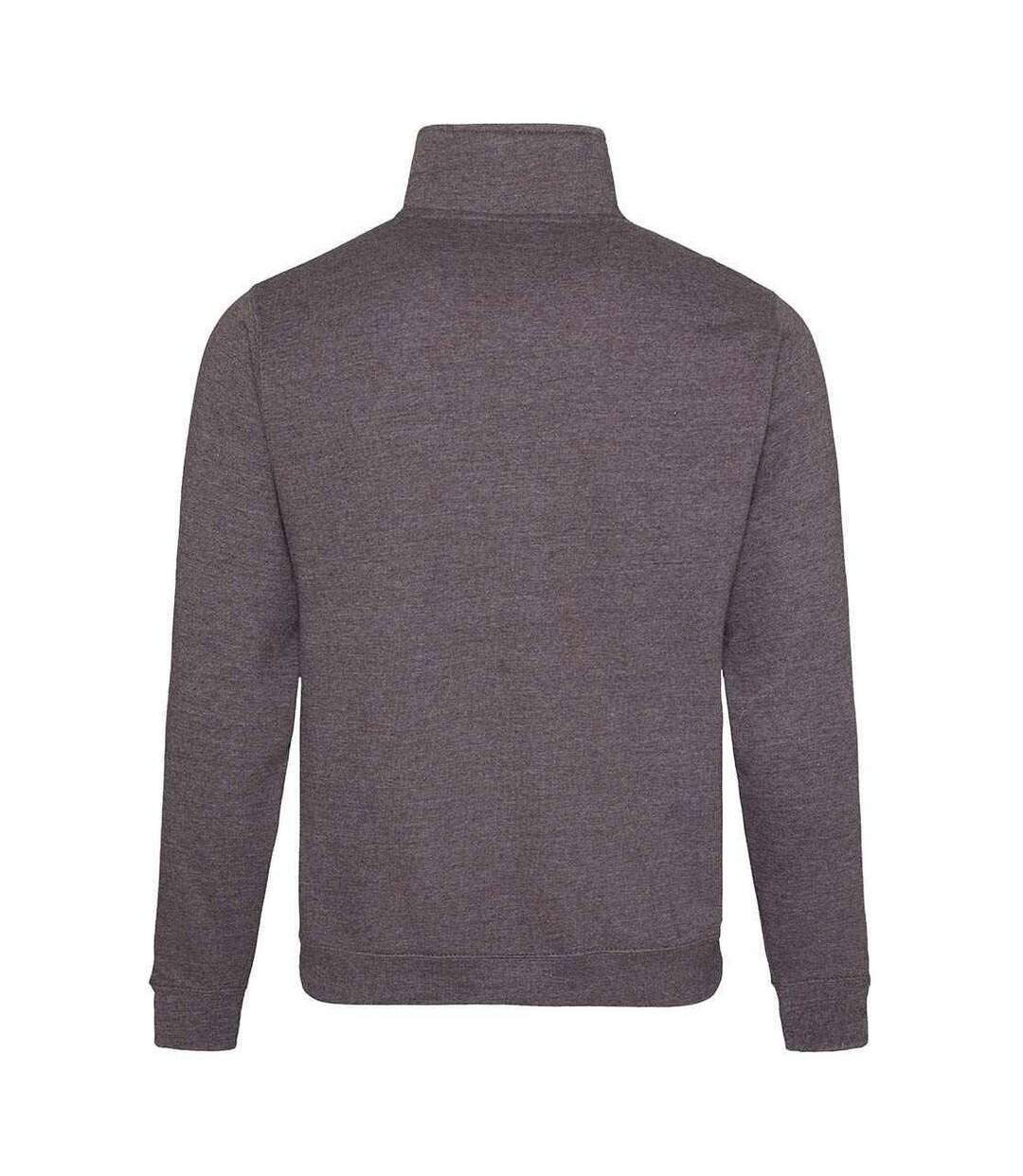 Sweat Sophomore Homme Charbon Chiné Awdis-2