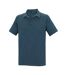 Mens Hadvo Stripe Polo Shirt Moonlight Denim White Regatta-4