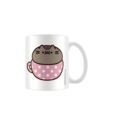 Pusheen Catpusheeno Mug (White/Pink/Brown) (One Size) - UTPM3764