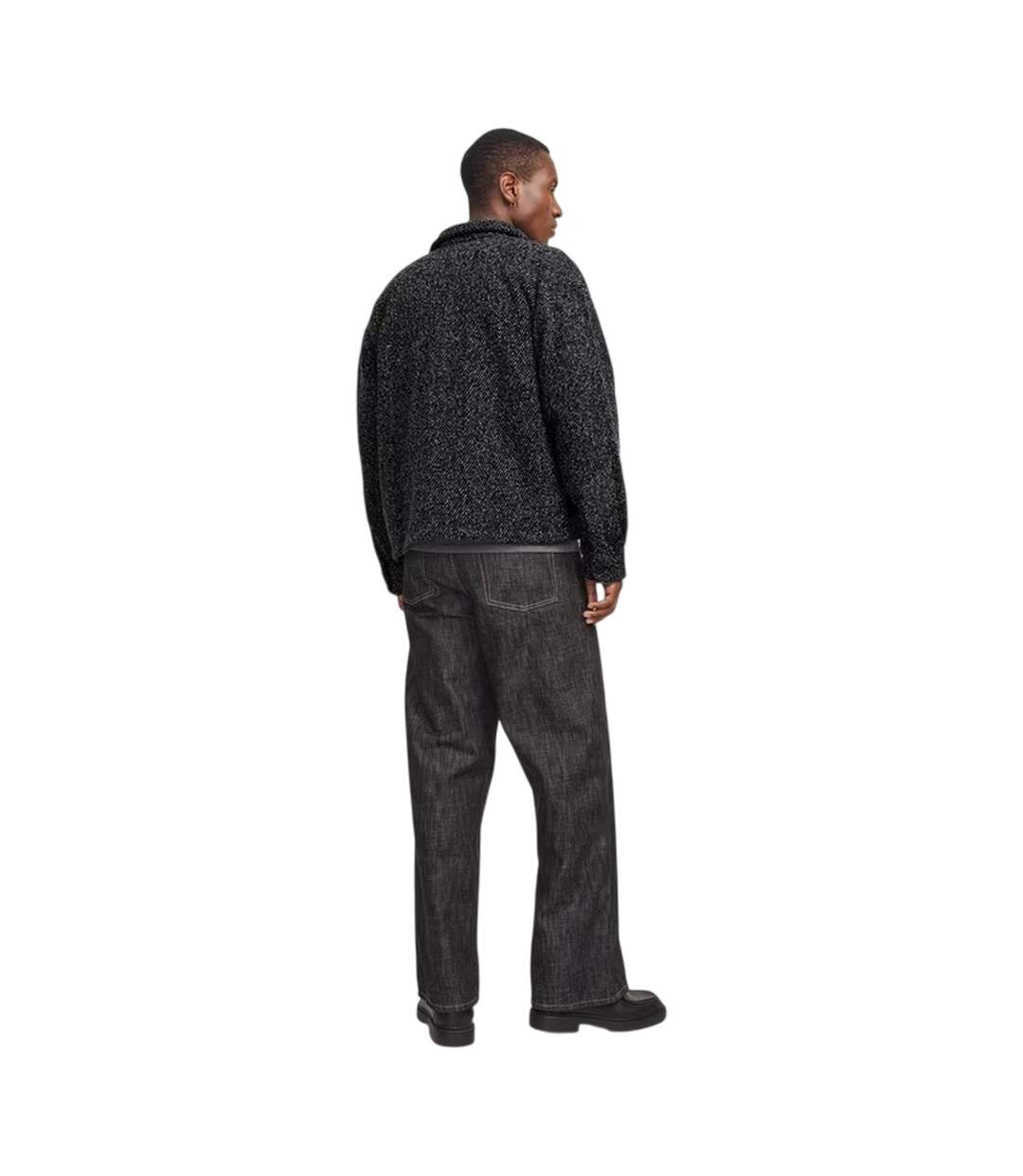 Surchemise Hiver Homme Noir Jack And Jones-3