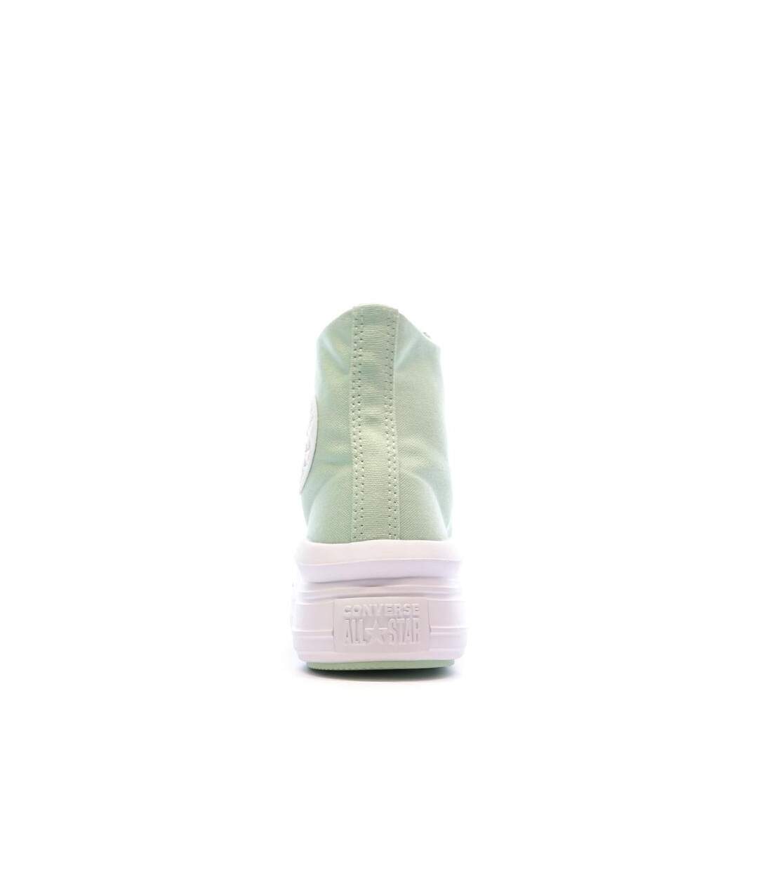 Baskets vertes femme converse all star motion-3