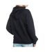 Sweat à capuche noir femme roxy surf stoked-2