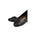 Womens/ladies Paige Wrap Detail Wide Ballerina Flats Black Dorothy Perkins-4