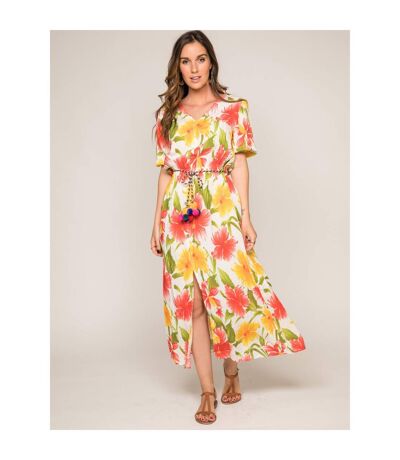Robe longue fleurie ITEA - Dona X Lisa