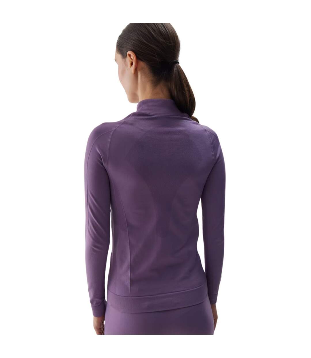 T-shirt Waw24useaf156 Femme Violet Clair 4F-3