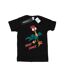 Disney Femmes/Les femmes Moana Boat Snack Coton Boyfriend T-Shirt (Noir) - UTBI39358-1