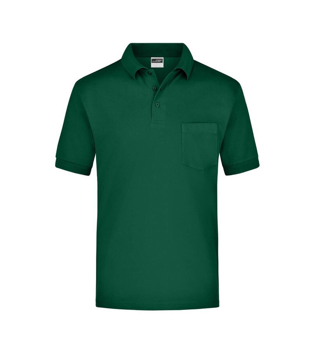Polo Homme Vert Foncé James And Nicholson-1