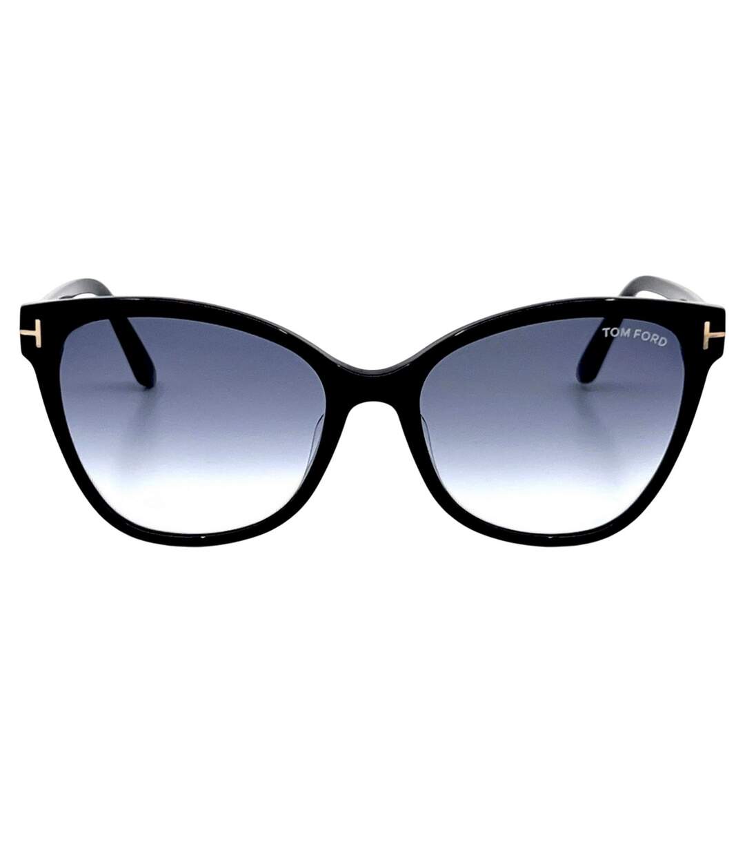 Womens/ladies Ani Shiny Sunglasses One Size Grey Black Tom Ford-1