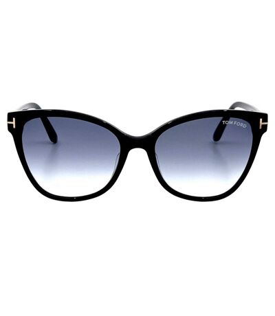 Womens/ladies Ani Shiny Sunglasses One Size Grey Black Tom Ford