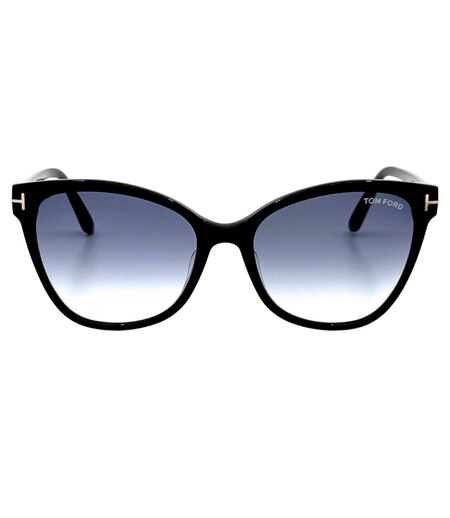 Womens/ladies Ani Shiny Sunglasses One Size Grey Black Tom Ford