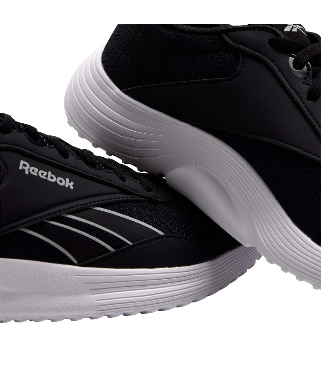 Baskets Glide Ripple Femme Noir Blanc Reebok-4