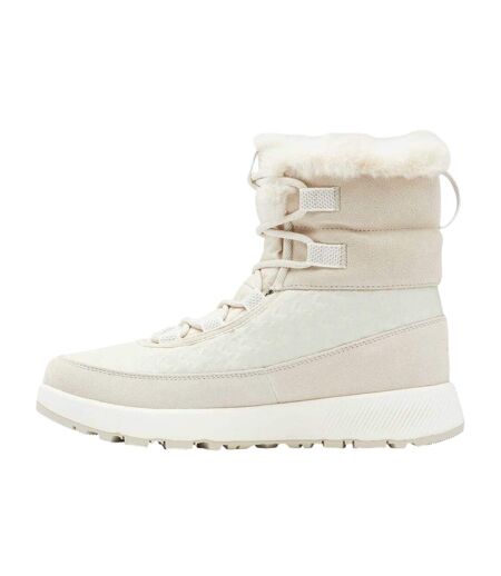 Womens/ladies Slope Ld61 Suede Winter Boots Dark Stone Columbia
