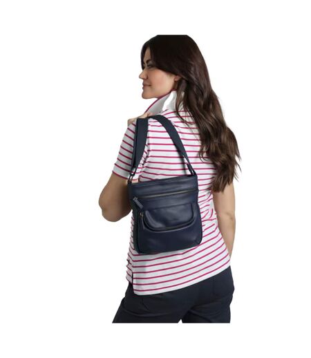 Tilford faux leather crossbody bag one size midnight Weird Fish