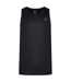 Mens Training Vest Top Black Gym King-1