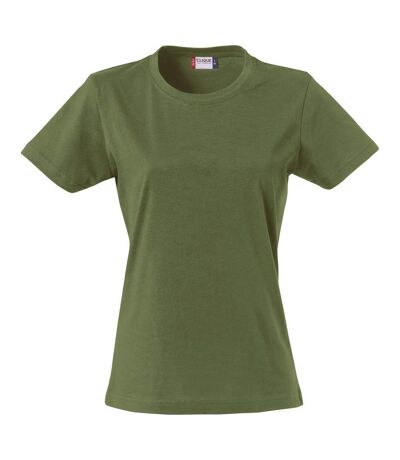 Clique - T-shirt - Femme (Vert kaki) - UTUB363