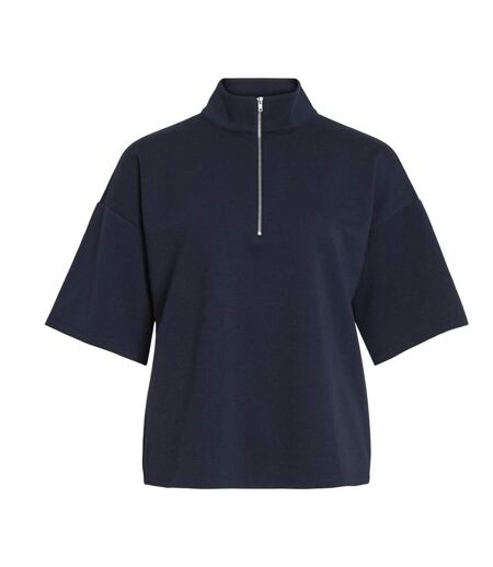 T-Shirt marine femme vila siffi