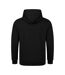 Unisex Adult Union Jack The Rolling Stones Relaxed Fit Hoodie Black Amplified-2