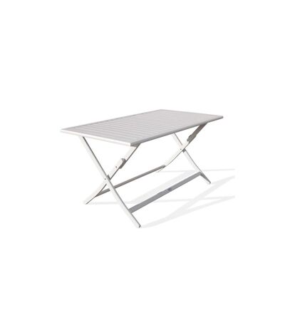Table de Jardin Pliante Marius 140cm Gris