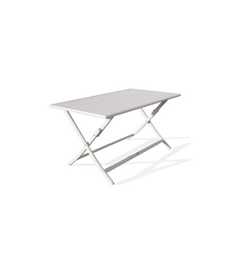 Table de Jardin Pliante Marius 140cm Gris