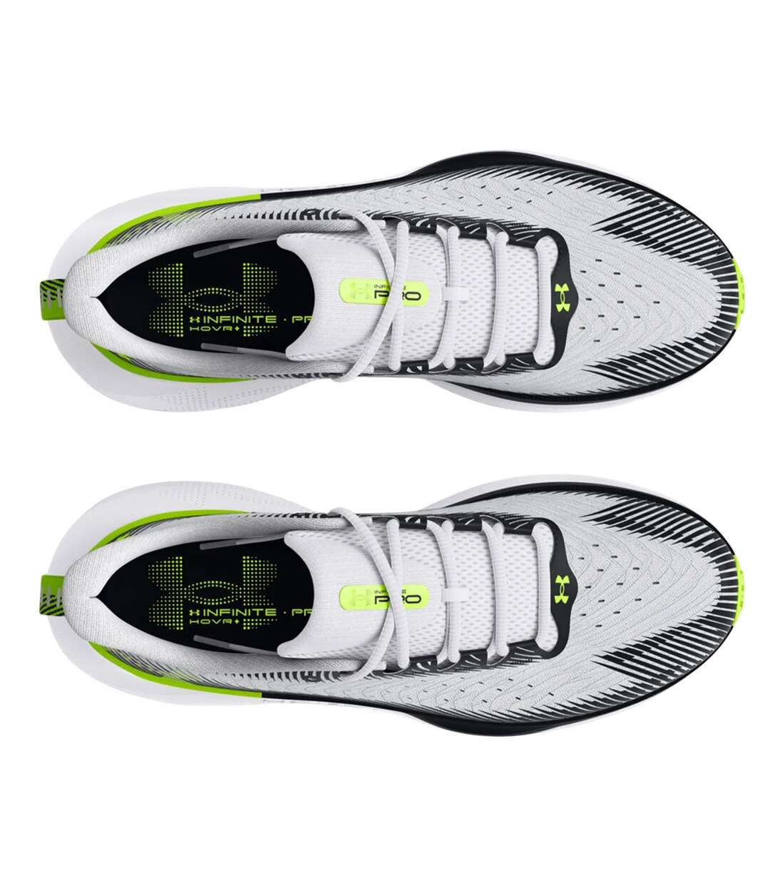 Womens/ladies infinite pro running trainers white Under Armour-4