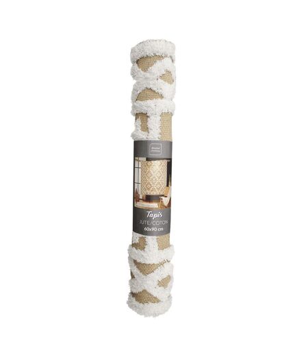 Tapis Multi-Usage en Jute Medine 60x90cm Naturel