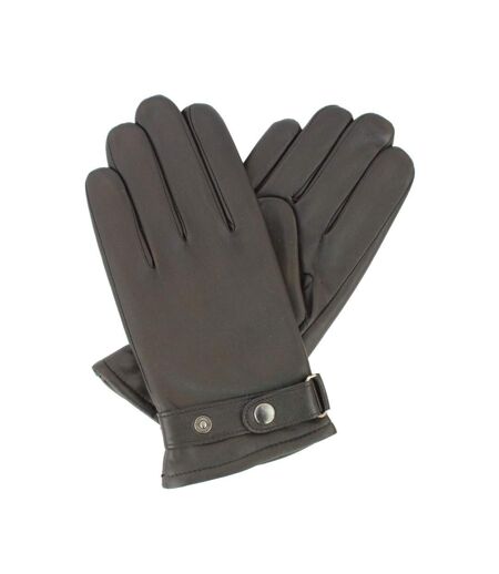 Eastern Counties Leather Mens Anton Strap Gloves (Brown)