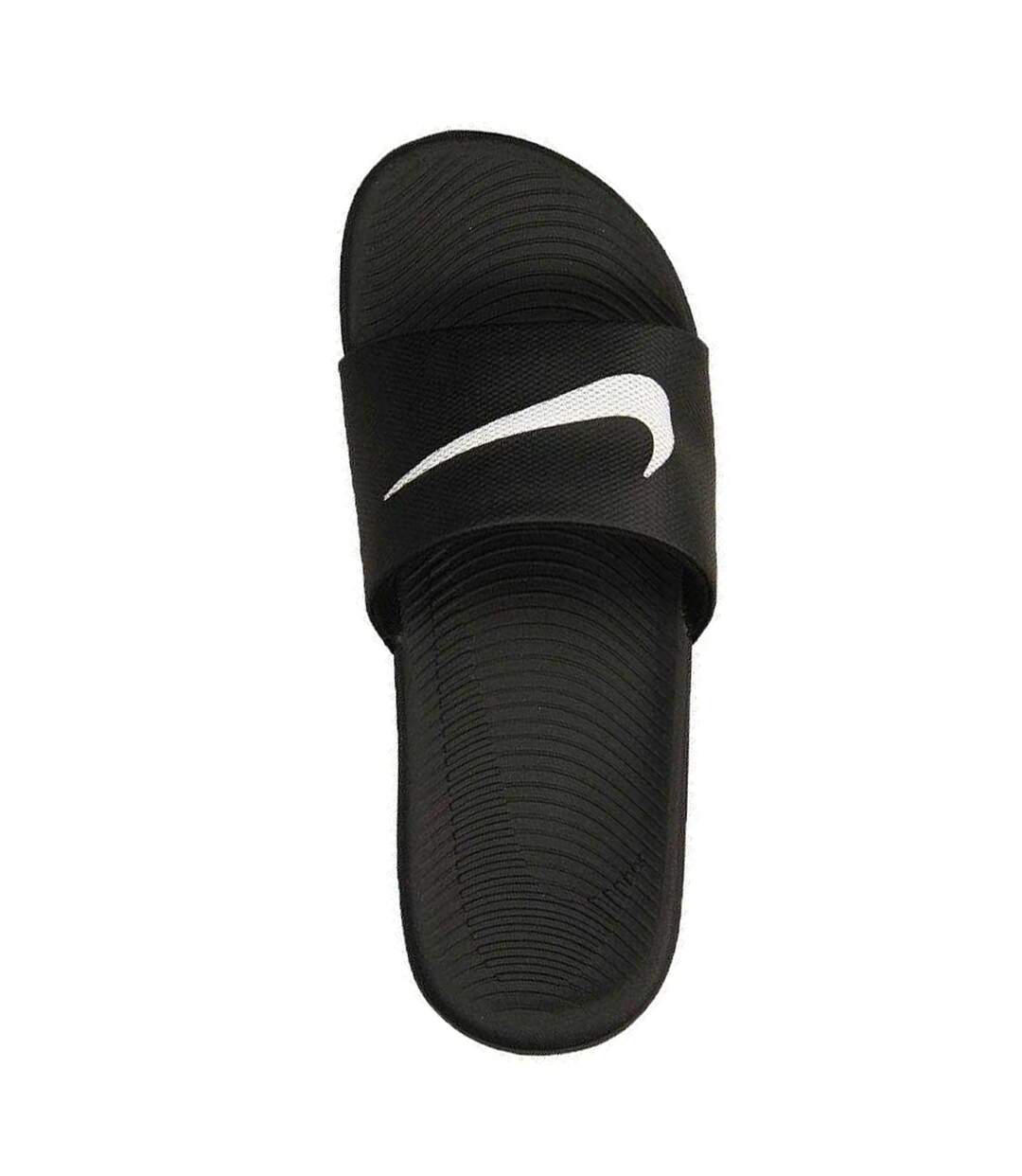 Claquettes Motif/style Swoosh Kawa Enfant Noir Nike-3