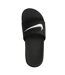 Claquettes Motif/style Swoosh Kawa Enfant Noir Nike-3