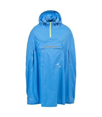 Trespass Qikpac Unisex Hooded Waterproof Packaway Poncho (Cobalt) - UTTP422