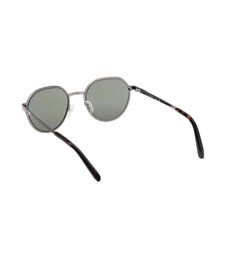 Lunettes De Soleil Motif/style Arrondi Adulte Taille Unique Argenté Foncé Guess
