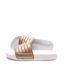 Claquettes Blanc/Bronze Femme Kappa Matese 4 - 37