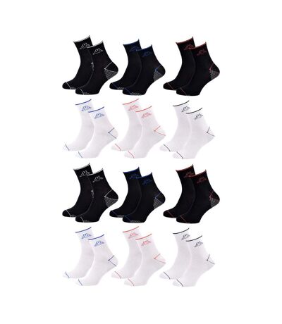 Chaussettes Homme QUARTER KAPPA - Pack de 12