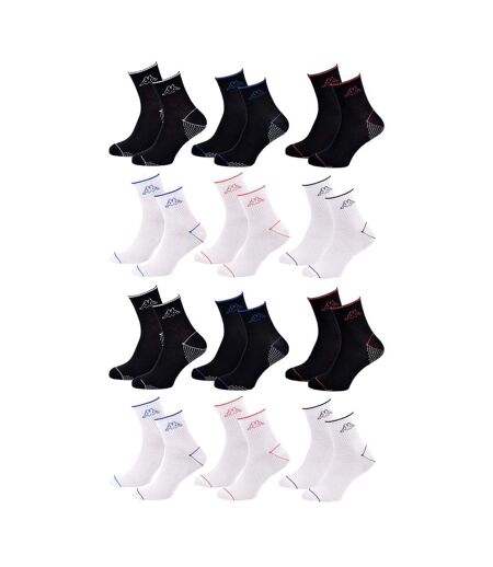 Chaussettes Homme QUARTER KAPPA - Pack de 12