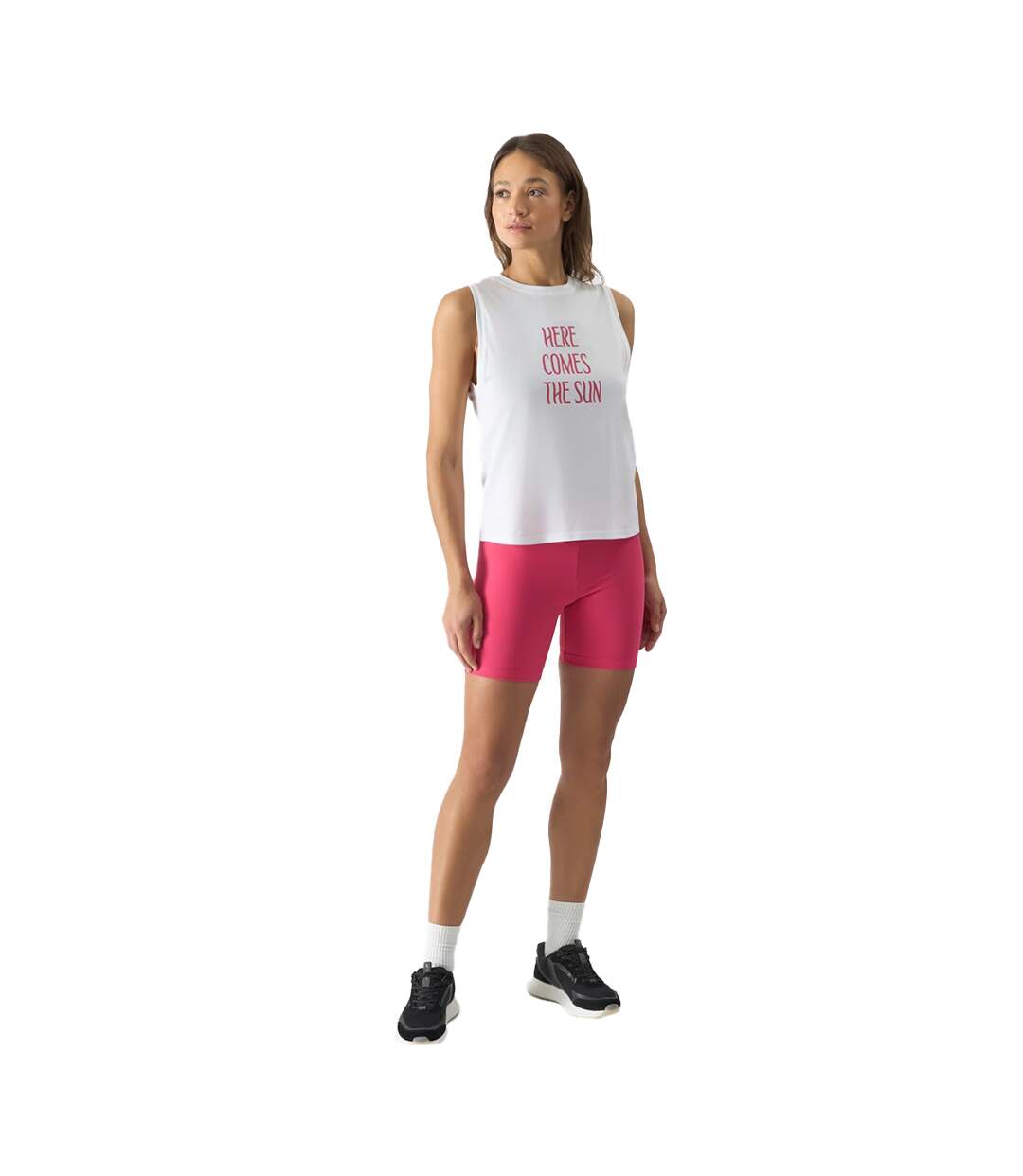 Short F151 Femme Rouge 4F-1