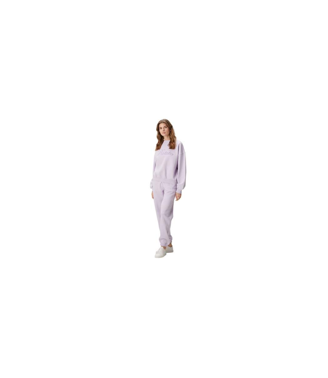 Sweat Motif/style Logo Brodé Femme Violet Rotate Sunday-1