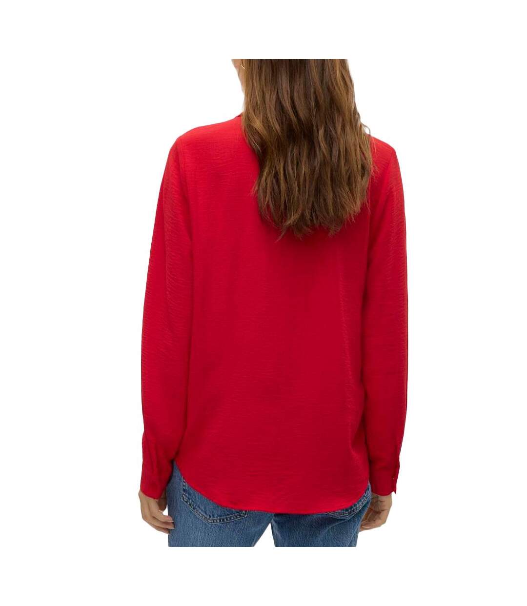 Blouse Rouge Femme Vero Moda Malva - XS