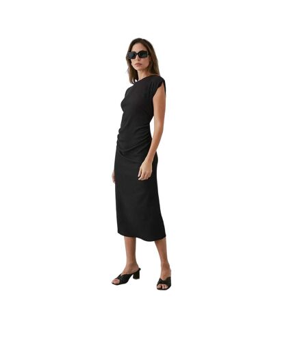 Principles Womens/Ladies Jersey Ruched Side Midi Dress (Black) - UTDH5968