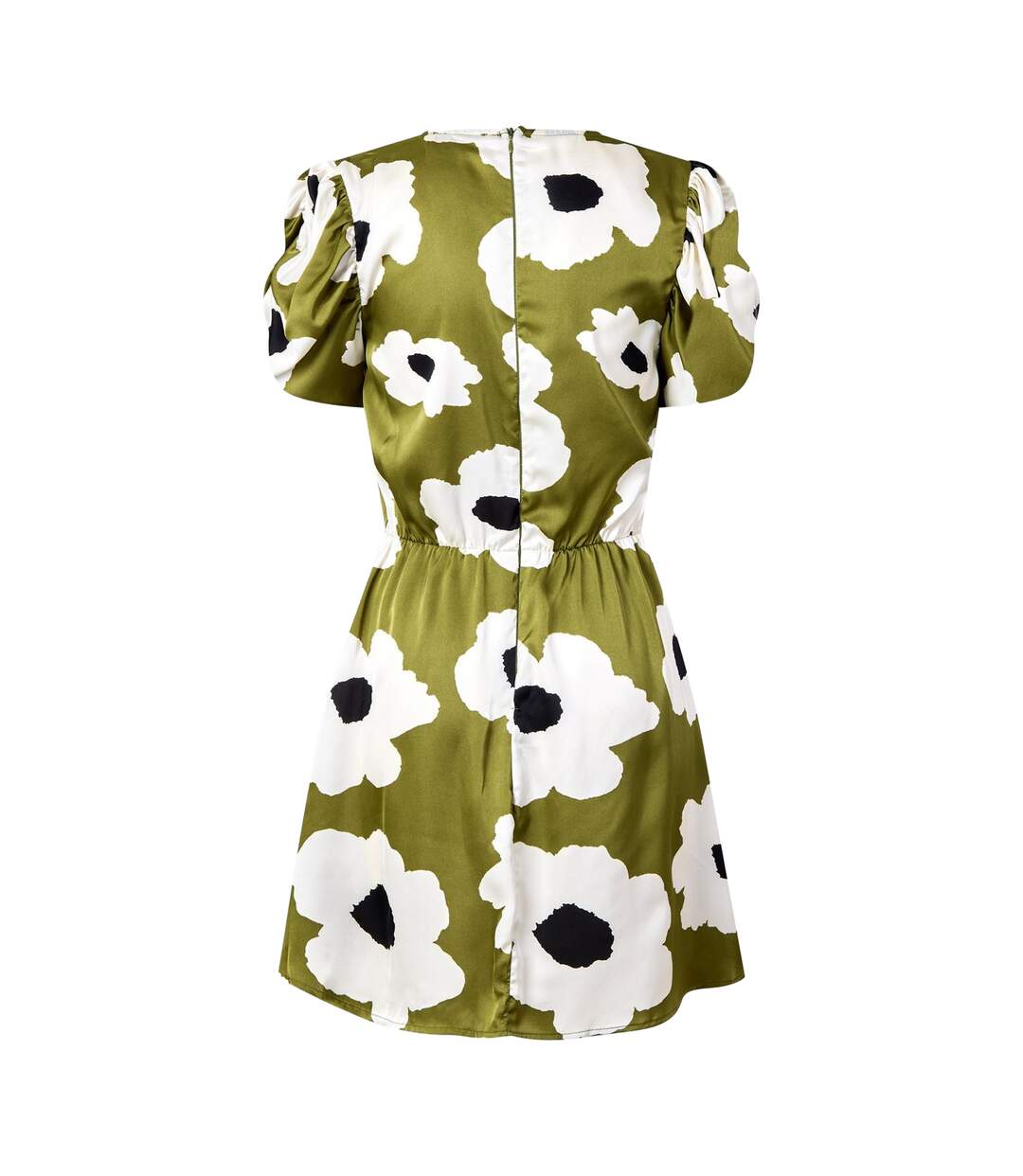 Robe Courte Soirée Motif/style Floral Femme Kaki AX Paris-3