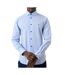Chemise bleu homme tommy hilfiger poplines-1